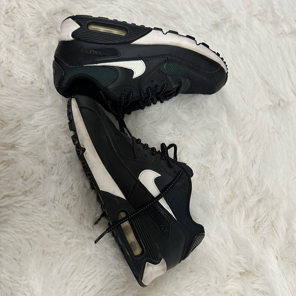 Nike Shoes - Nike Air Max Black and White Youth or Women's Sneakers